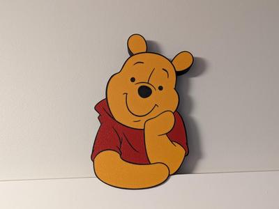 Winnie The Pooh Door or Shelf Decoration
