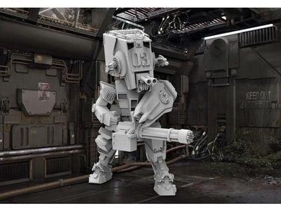 Star Wars Gundam ATST Walker Robot Dreadnaught