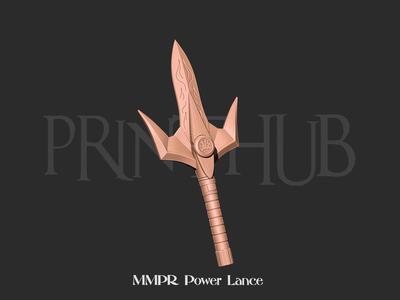 Blue Ranger Power lance 3d print model
