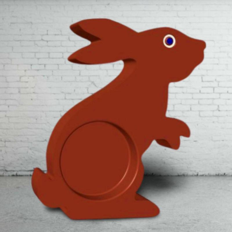 Tea light holder bunny - Bunny with Tea light