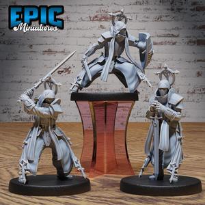 Inquisitor Knight Set / Angelic Soldier / Holy Warrior / Heavenly Guardian / Magical Power Fighter / Cloud Celestial / Divine Proxy