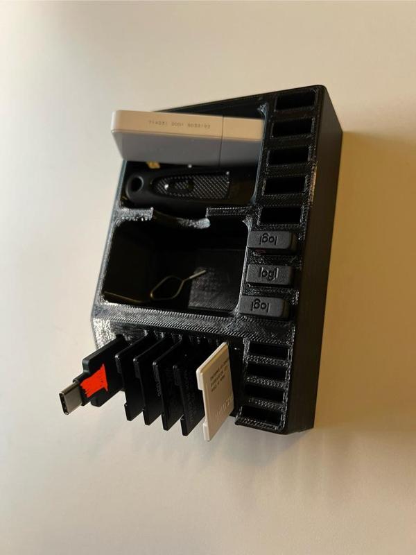 Organiser for USB, SD MICRO SD and Yubico