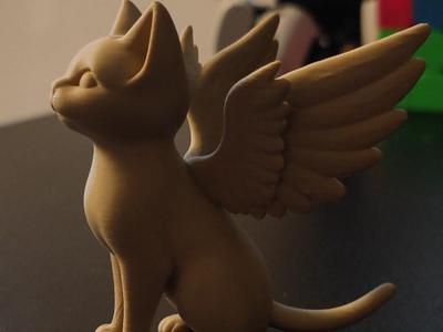 Angel Cat Memorial – Winged Pet Tribute