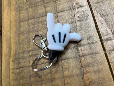 Keychain Mickey Surfer