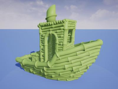 The Bamboo Benchy