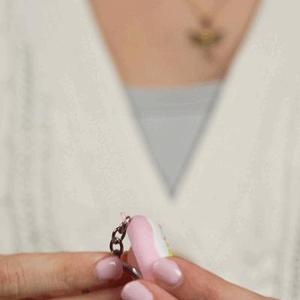 Adorable Donut Keychain