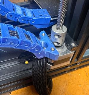 Cable Chain stepper motor mount 
