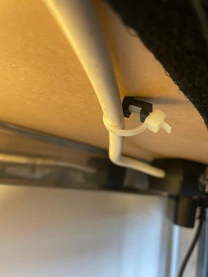Simple Cable Tie Holder
