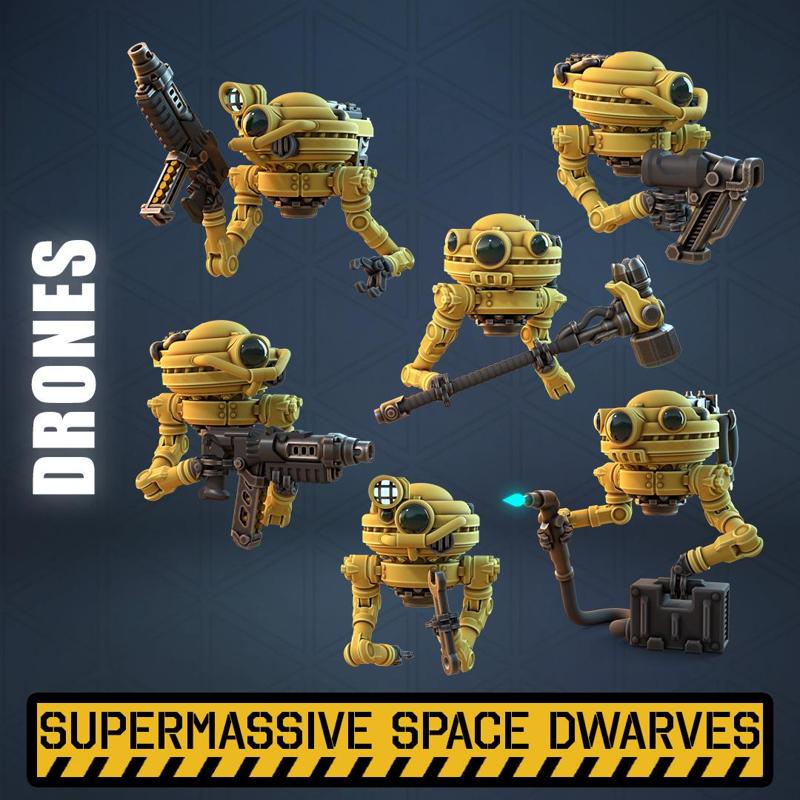 Supermassive Space Dwarves: Drones