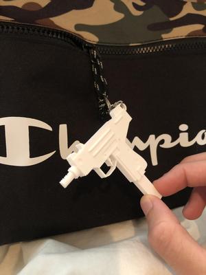 Micro Uzi keychain!