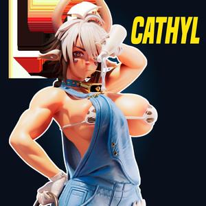 CATHYL MONSTER GIRL  MONSTER MUSUME 4 VARIATIONS 3D PRINT MODEL