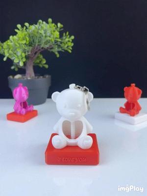 print in place valentine keychain