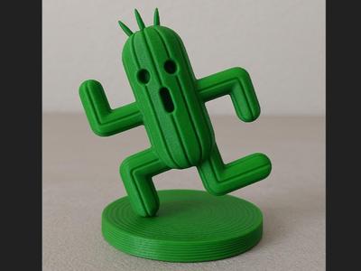 Classic Cactuar Figurine – Fast Print, Iconic Pose