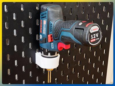 Bosch GSR 12V-15 Screwdriver Holder for Skadis
