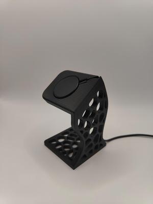 Watch charger stand, Apple, Galaxy, Voronoi style