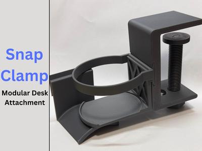SnapClamp – Modular Desk Attachment