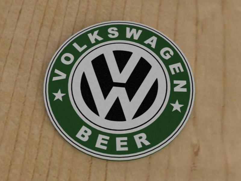 VW Beer coasters