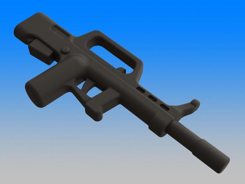 QBZ-95 for Lego Minifigures
