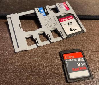 SD & Micro SD Card Storage In PCMCIA Form Factor