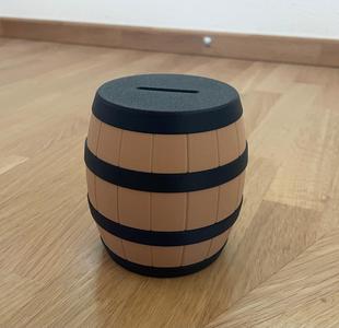 Piggy Bank Barrel