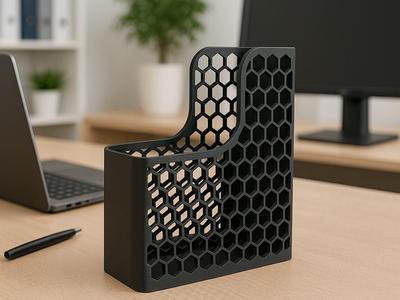 Hexagonal A4 Paper Tray