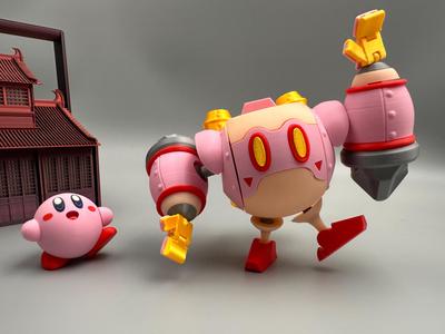 Kirby Mechanical Planet | Mechanical Armor | Fully Articulated Toy | no ams/glue