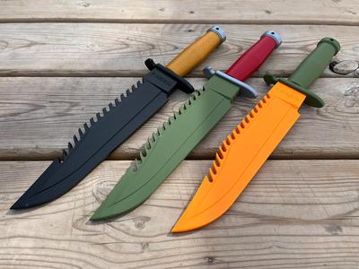 Rambo II Bowie Training Survival Knife