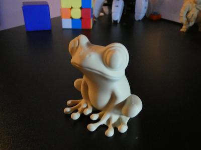 Cute Tree Frog – Cartoon Amphibian Figure