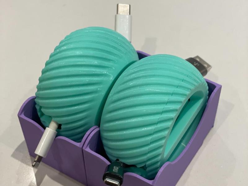 Modular container for cable reel by Pork3D.com