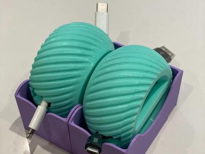 Modular container for cable reel by Pork3D.com