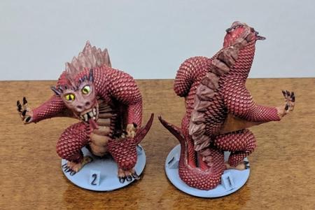 Gloomhaven Monster: Rending Drake