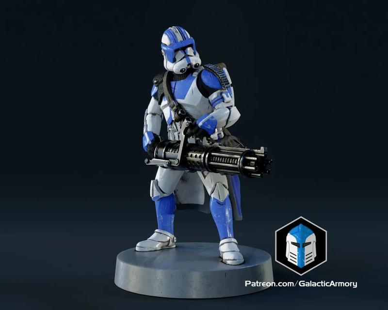 Clone Trooper Figurine - Heavy   