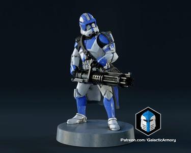 Clone Trooper Figurine - Heavy   