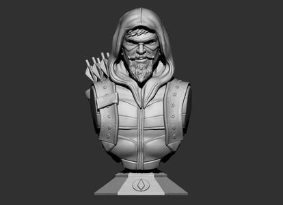 Green Arrow bust   