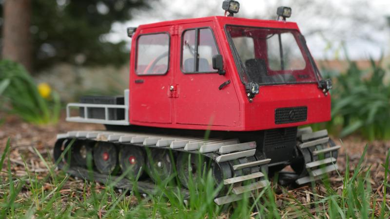 3d Printed 1/10 Pistenbully Scout RC Snowcat