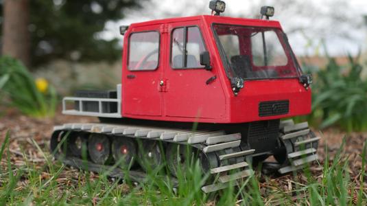 3d Printed 1/10 Pistenbully Scout RC Snowcat