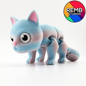 Cute Flexi Cat | Articulated Cat
