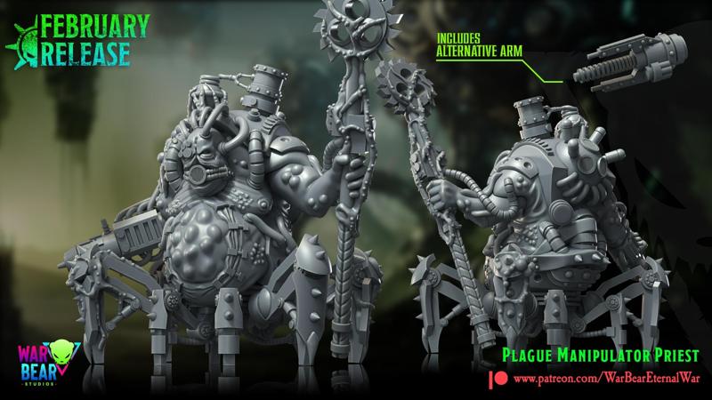 Plague mechanicum Manipulator priest