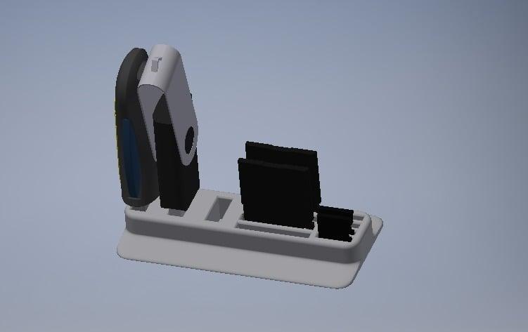 Desktop USB and SD Card Stand