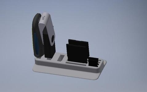 Desktop USB and SD Card Stand