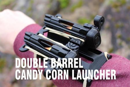 Double Barrel Candy Corn Launcher