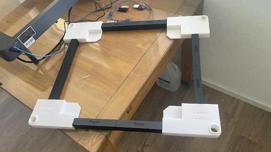 Elegoo Phecda Wabenplatten halterung   