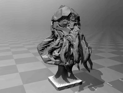 Cthulhu Bust   
