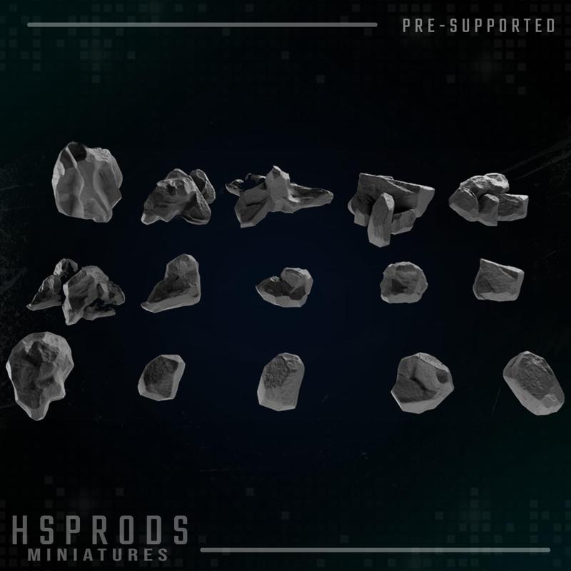 Basing Bits - 15 rocks