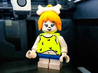 Pebbles Rubble - Flintstones 500% Figure Big Brick