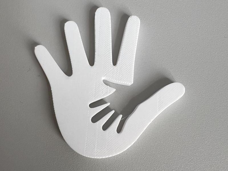 mothers day Big hand in small hand