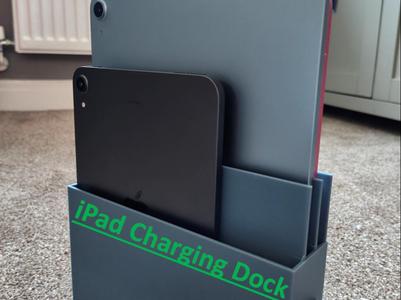 iPad/Tablet 11" Holding and Charging Dock (Fixed)
