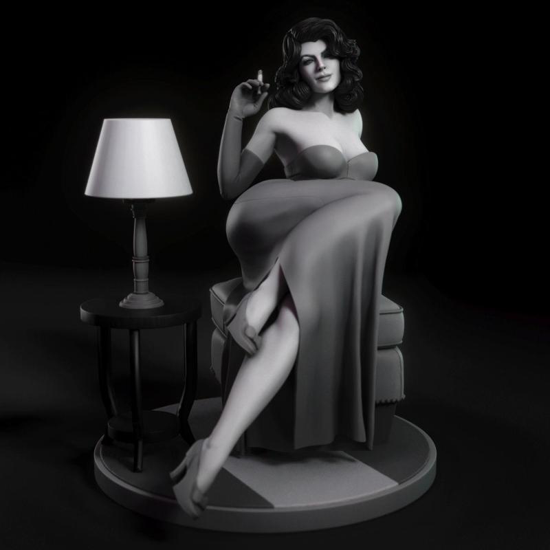 Ava - Film noir actress