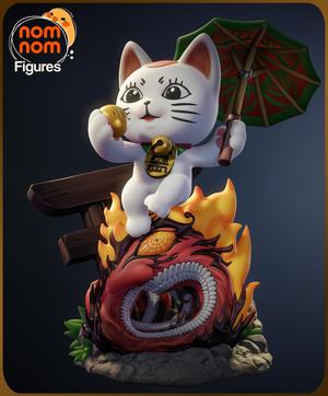 Chibi Turbo Granny Cat - Dandadan