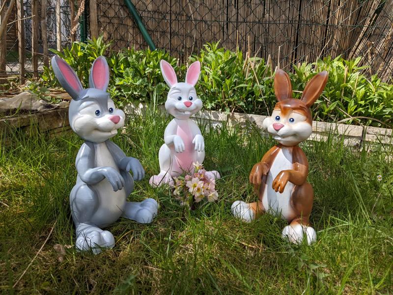 Cartoon Bunny for your Garden